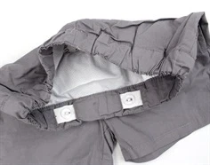 Lil Atelier silver filigree badeshorts